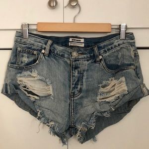 One Teaspoon Bandits Shorts